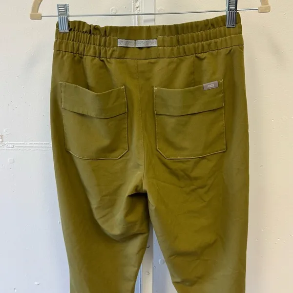 Figs Women's Petite High‎ Waisted Uman Relaxed Jogger Scrub Pants Bonsai XXS - Image 6
