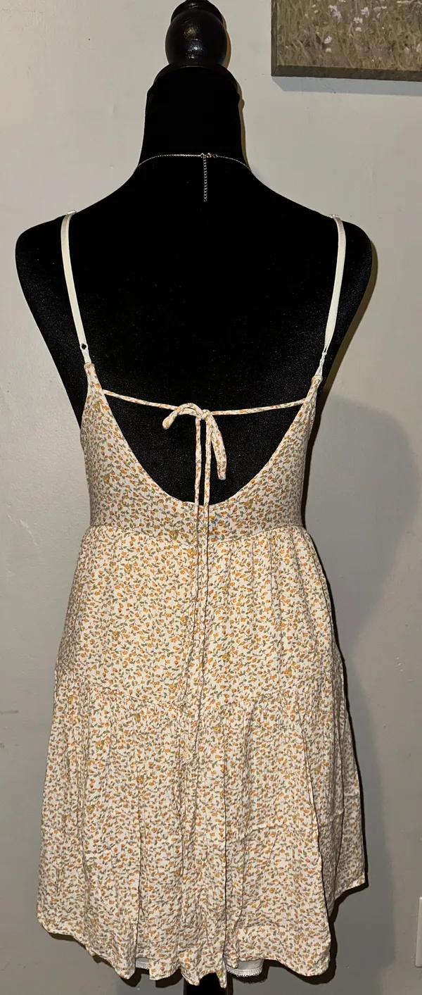 Boutique Babydoll Dress Multi Size M - Image 2