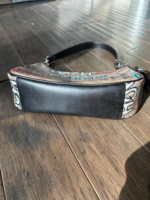 Coach X Mint + Serf Teri Shoulder Crossbody Bag, Graffiti, CM096 - Image 13