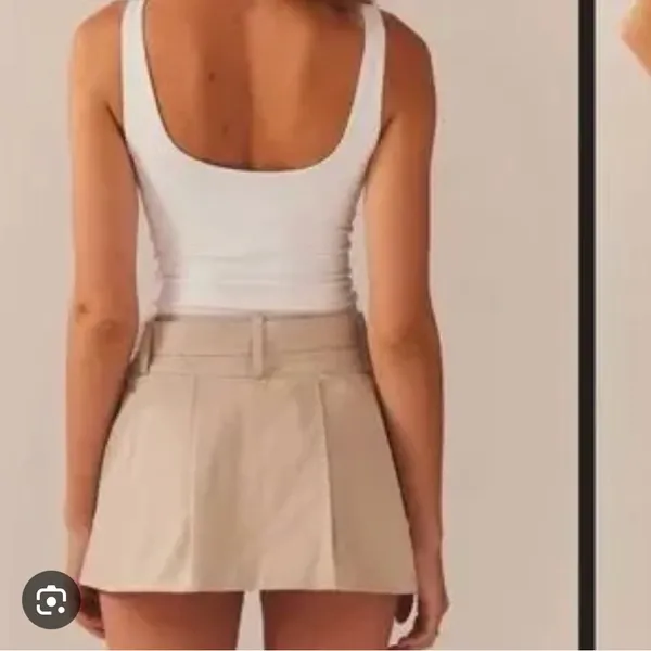 Peppermayo Mooncharged Mini Skirt Mushroom Grey Belted Size 6 NWT - Image 5