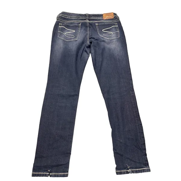 Vintage Seven For All Mankind Bootcut Jeans Women's 12 Dark Wash EUC Denim - Image 6