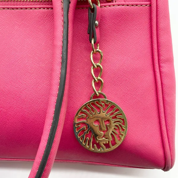 Anne Klein Satchel Shoulder‎ Bag Girly Pink Satchel Y2K Polished Elle Coquette - Image 4
