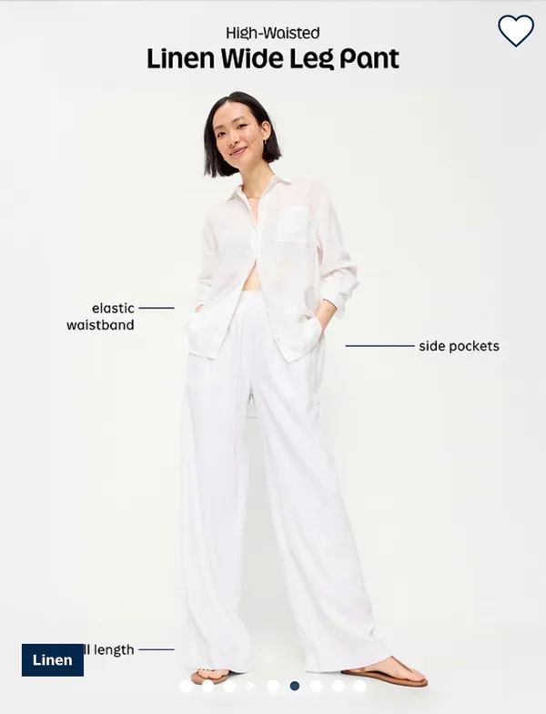 Linen Pants Old Navy - Image 2