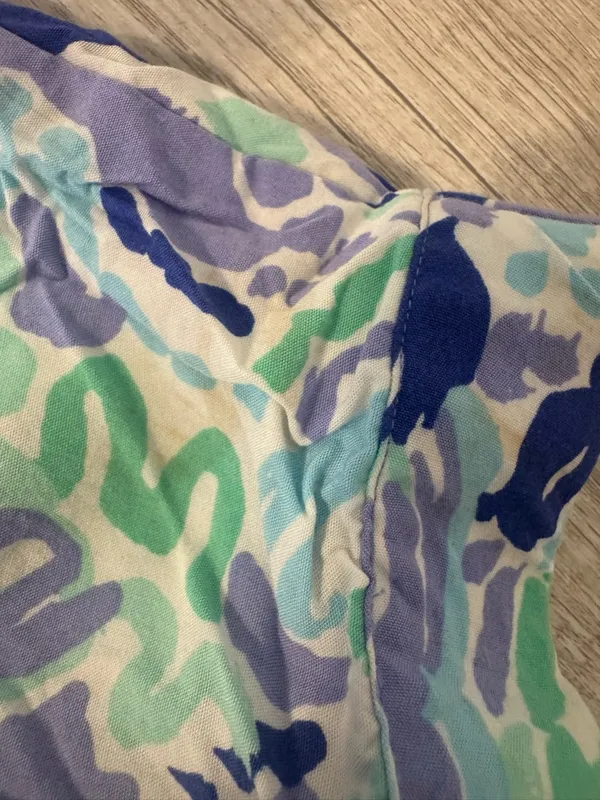 Lilly Pulitzer Emiko Strapless Jumpsuit Lillys Lilac Nice Ink Size Small *READ* - Image 6