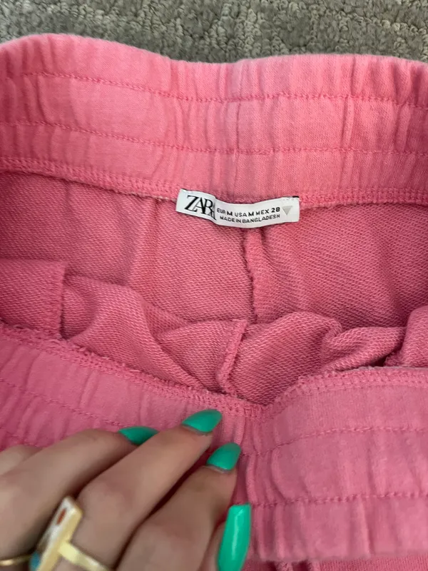 ZARA pink  shorts - Image 2