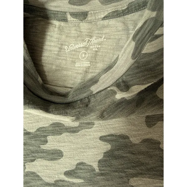 Universal Thread Camo Sleeveless Maxi Dress Small 100% Cotton Casual Tank Dress - Image 8