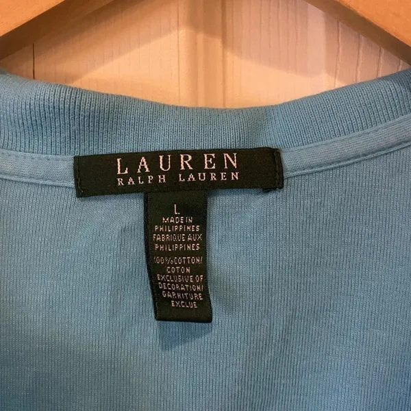 Ralph Lauren Light‎ Blue Polo - Image 3