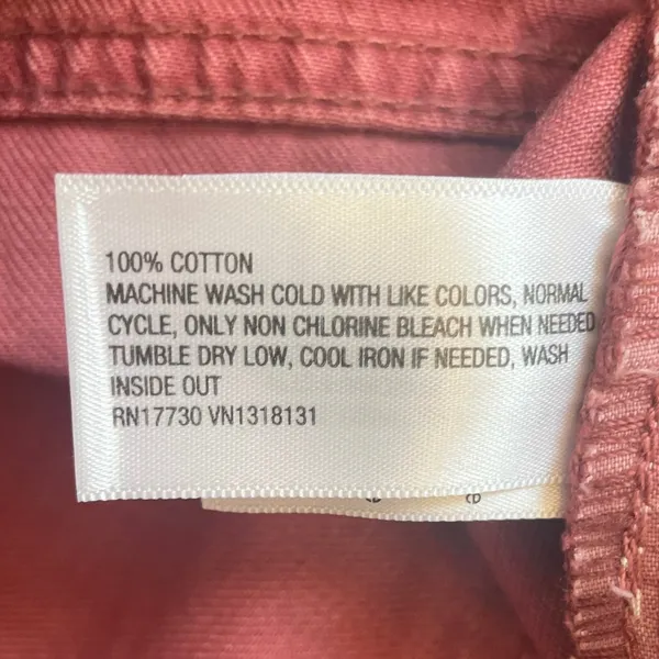 Wild Fable Womens Low Rise Wide Leg Jeans Berry Pink Rose Denim Size 6/R NEW - Image 6