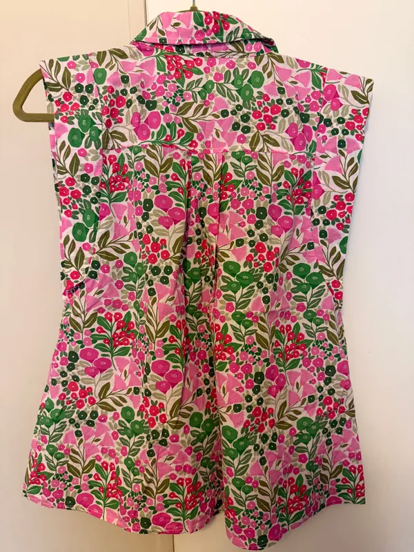 Entro Women’s Floral Blouse Top - Image 4