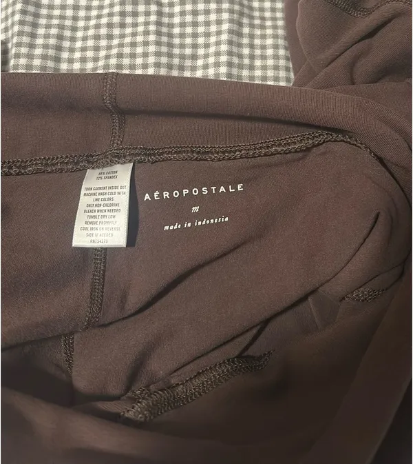 Aeropostale Brown comfy pants - Image 3