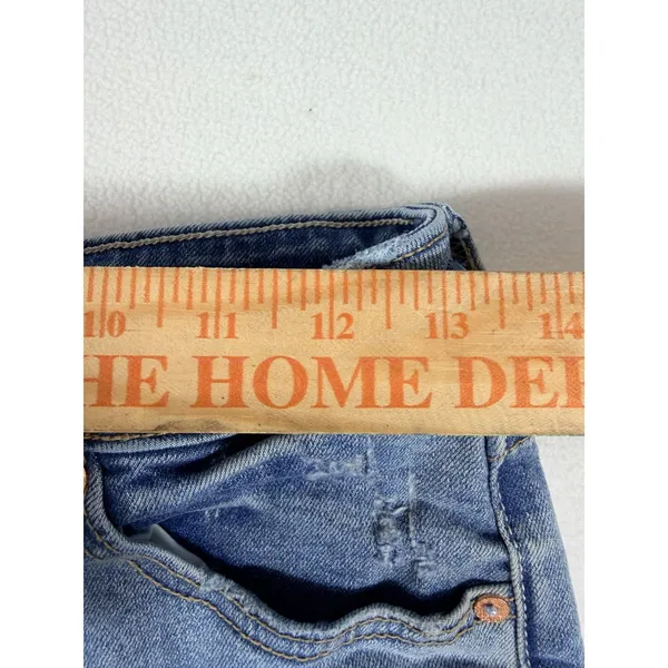 Free People We The Free Women’s Size‎ 28 Distressed High Rise Denim Shorts - Image 6
