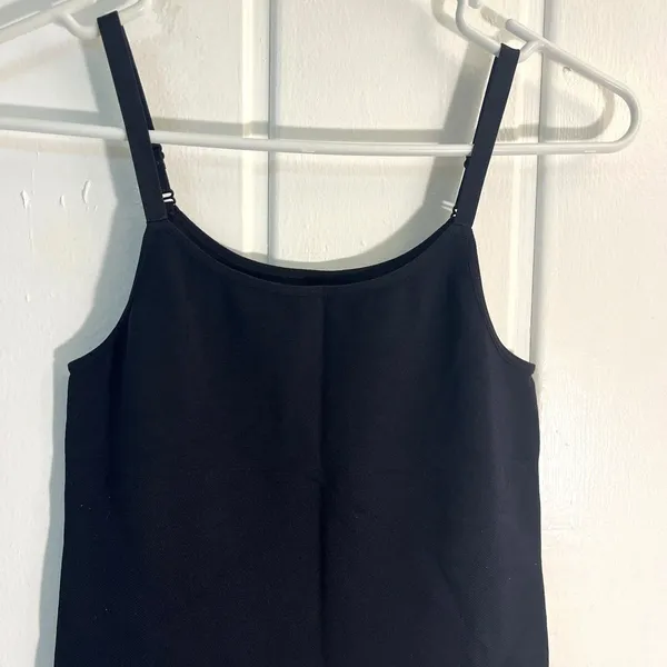 Shapermint Essentials Black Shapewear Cami Tank Smoothing Stretch Sz L - Image 3