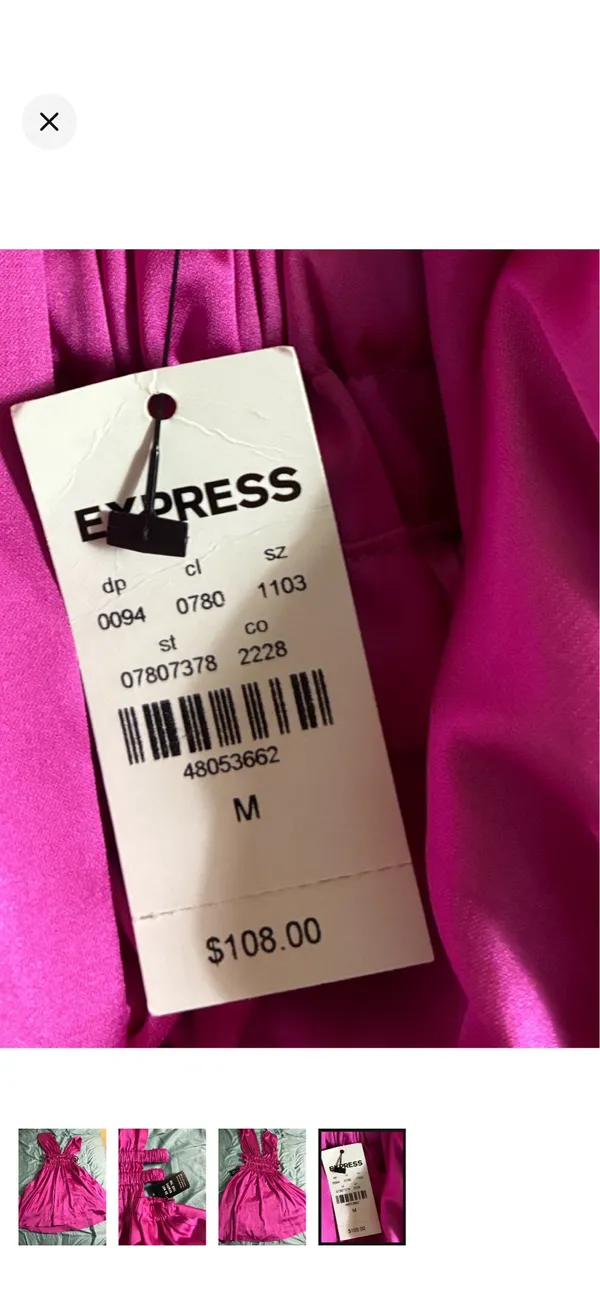 Magenta Express Dress - Image 3