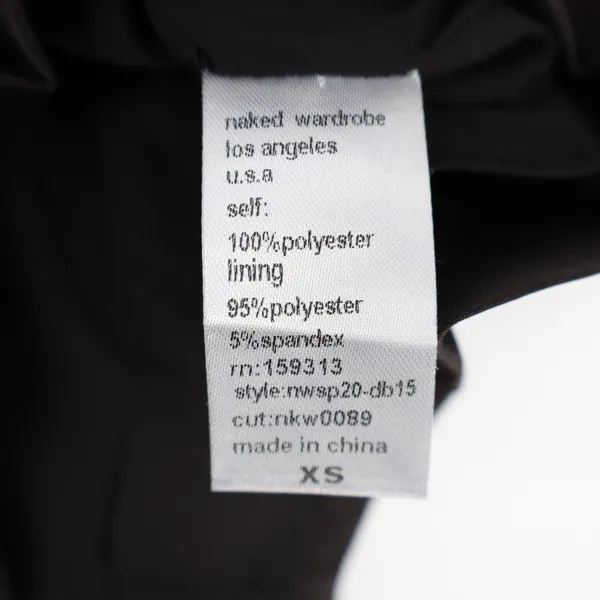 Naked Wardrobe The Statement Black Satin Ruched Mini Dress XS - Image 4