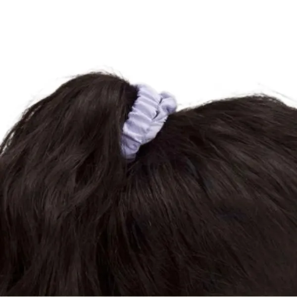 6 Pack Lululemon Skinny Scrunchie Artifact Pastel Blue Vintage Plum White Opal…. - Image 5