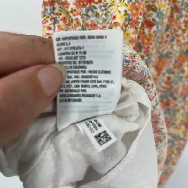American Eagle Y2K Linen Blend Cottagecore Floral Sundress Medium Boho Coquette - Image 13