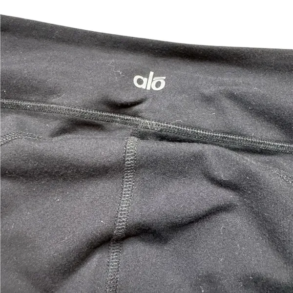 🖤 Alo Yoga‎ Black Moto Zip Ankle Leggings Women’s Small High Rise Yoga Pants 🖤 - Image 2