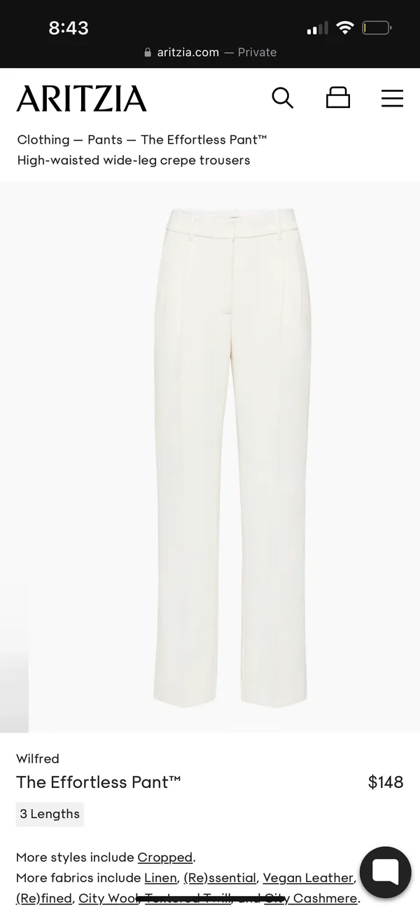 Aritzia Wilfred The Effortless Pant - Image 8