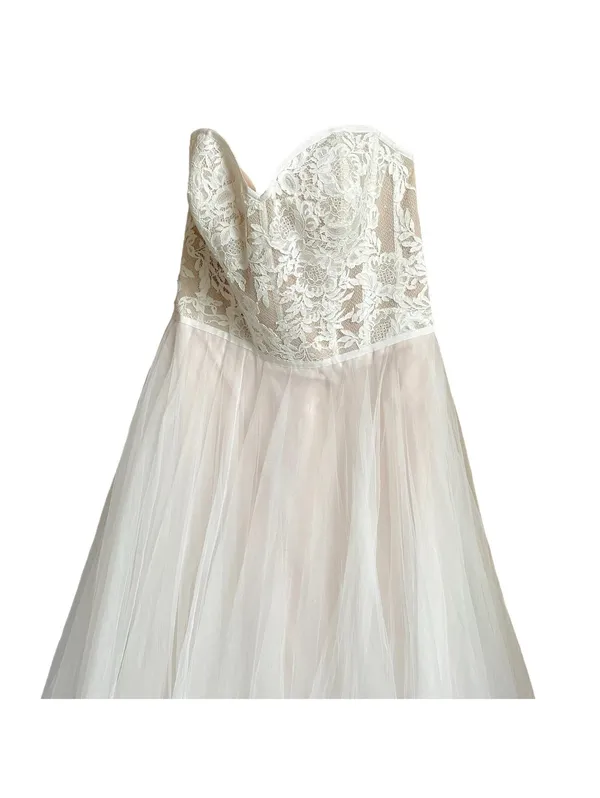 BHLDN Watters Wtoo Clarinda Gown Style 15721R Ivory Blush Size 15 Wedding Bridal - Image 3