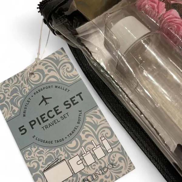 NWT Paris Eiffel Tower Passport Case & Luggage Tag Set - Image 7