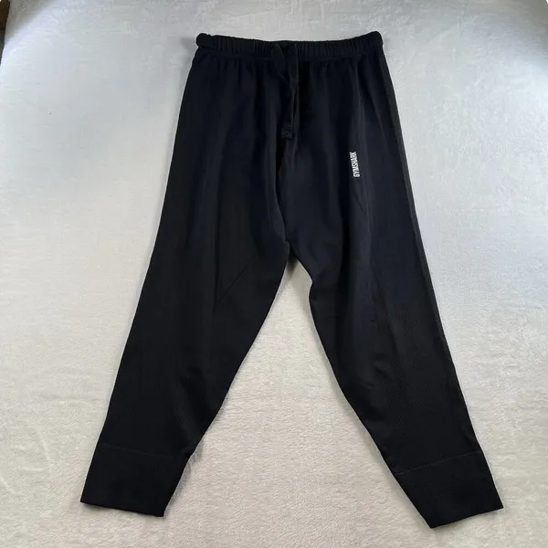 Gymshark L Large Joggers Pause‎ Black Baggy Elastic Waist Ribbed Oversized Relax - Image 3