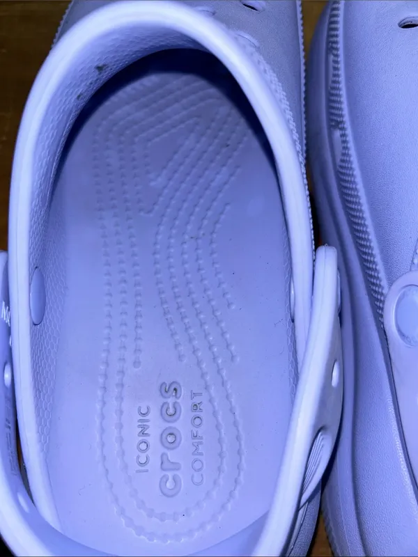 Crocs Platform Clog Lavender Women’s Size 8 Men’s 6 Lightweight Comfort Shoes - Image 5