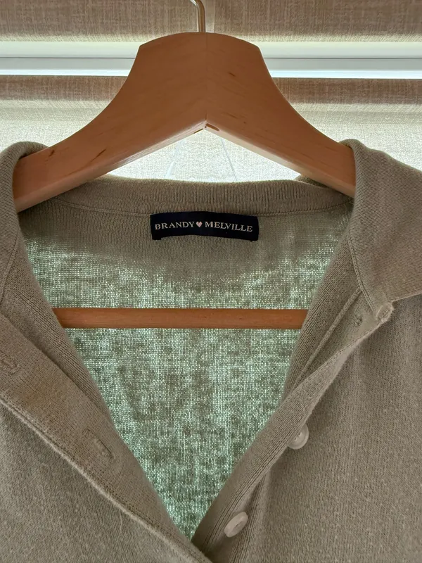 Brandy Melville Collared Top - Image 2
