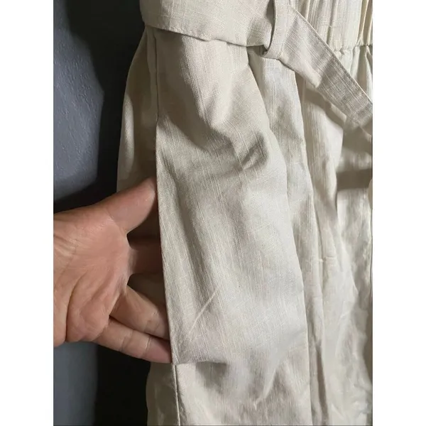 Time and Tru Women's Sleeveless Cotton Belted Midi Shirtdress Size XXL NWT - Image 8