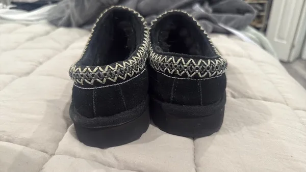 Black UGG Tasman Slippers - Image 2