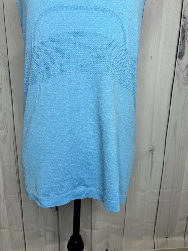 Lululemon Swiftly Tech Racerback Womens Sz 10 Brisk Blue Running Tank Top - Image 3