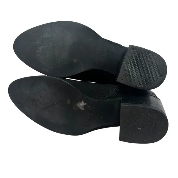 Jeffrey Campbell Ibiza Boone Chelsea Boots‎ Croc Embossed Suede Black US 8 - Image 11
