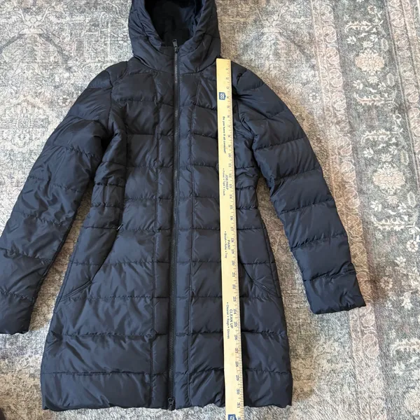 The North Face Gotham Parka II Black Down Insulated Hooded Jacket 550 XS - Image 6