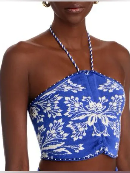 Farm Rio 🌸 DELICATE TAPESTRY KNIT TOP - Image 6
