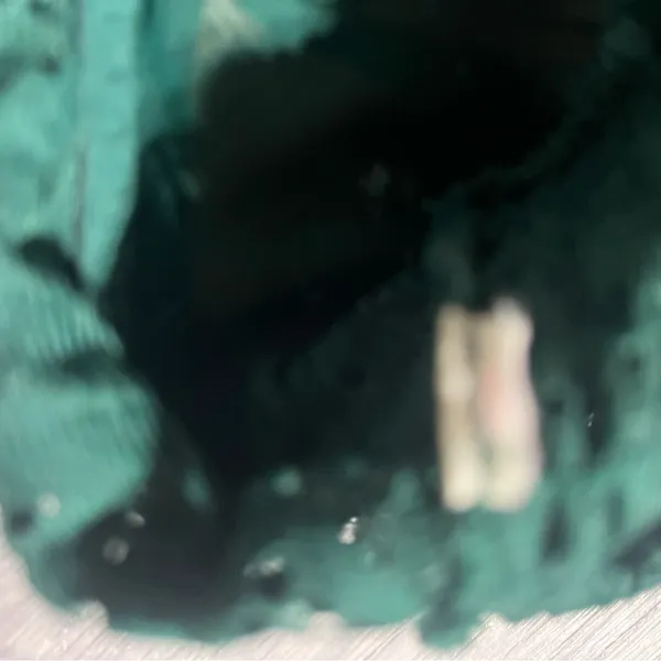 PINK Victoria’s Secret Lace Bralette in Dark Green and Silver; Small Women’s - Image 4