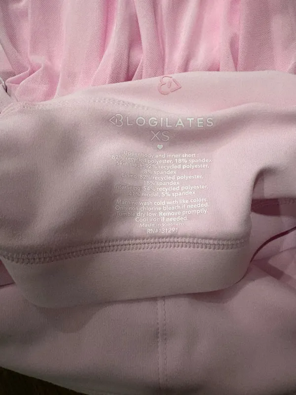 Target Blogilates Women’s Ballerina Active Dress- Light Pink - Image 3