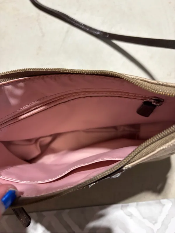 Coach Signature Ashley Crossbody Bag tan - Image 2