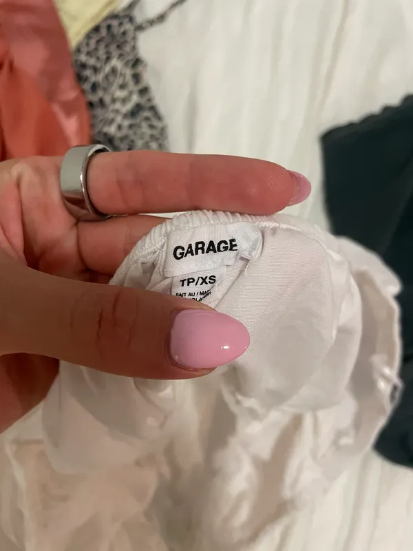 Garage White Mini Dress - Image 3