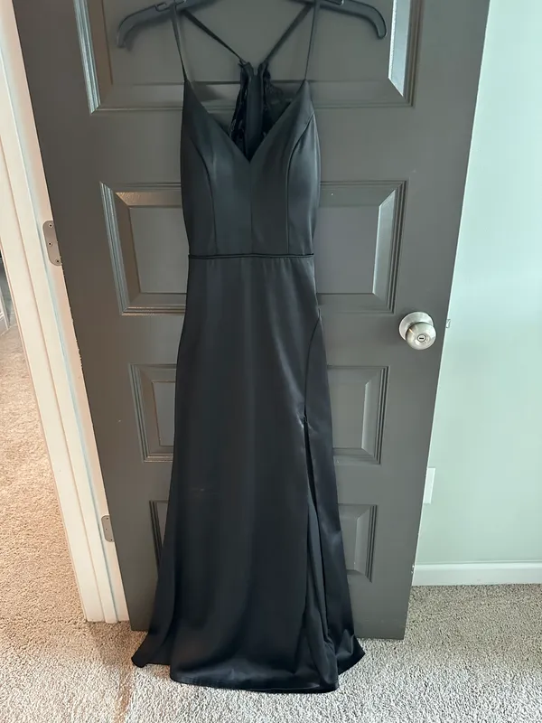 Black Lace Dress - Image 4