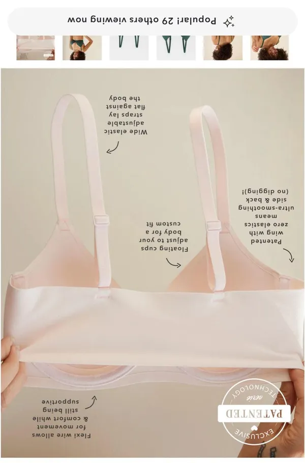 Aerie Smoothez Plunge Push Up Bra - Image 6