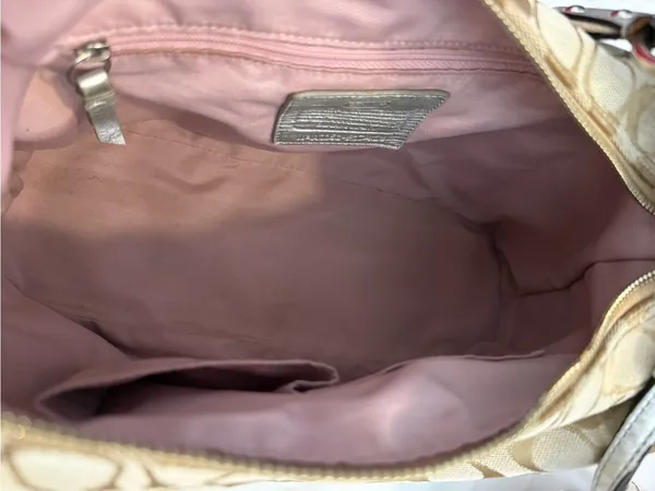 EUC Vintage Coach Gallery Signature Hobo Shoulder Bag with Multicolor Stripe - Image 14