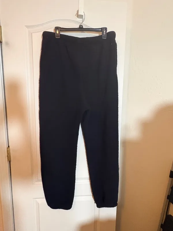 Nike Women's Therma-FIT Workout Training Pants Fleece Black Sz XL - Image 2