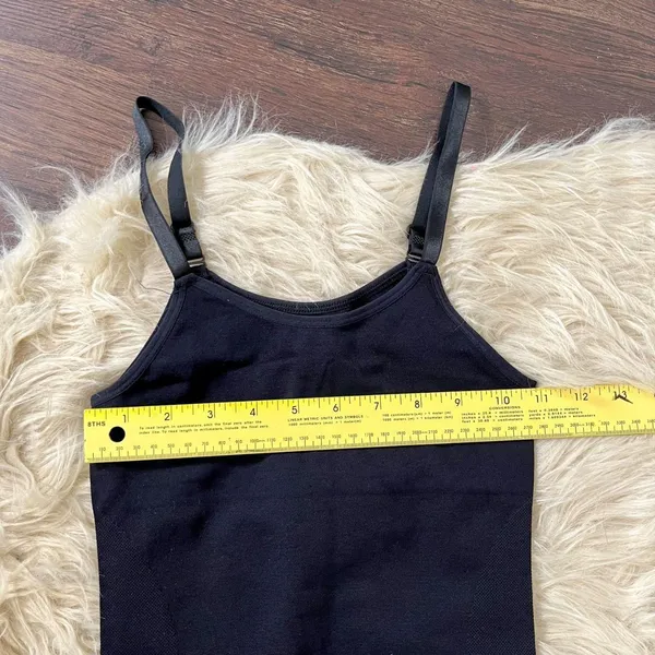 New Black Shapermint Scoop Neck Smoothing Cami S - Image 3