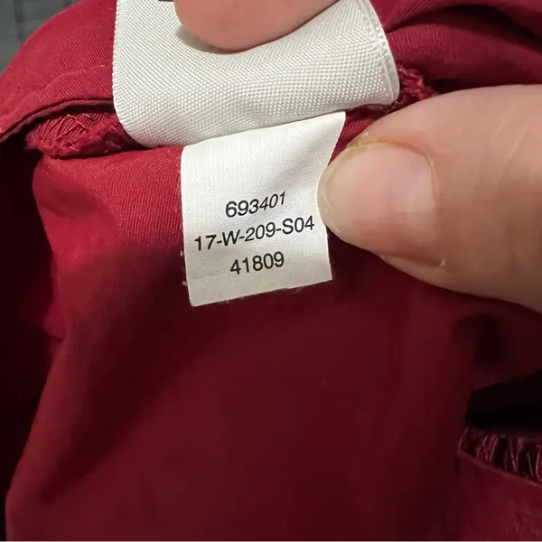 REI Red 100% Nylon UPF 30+ Hiking Performance Capris‎ Size 8 - Image 10