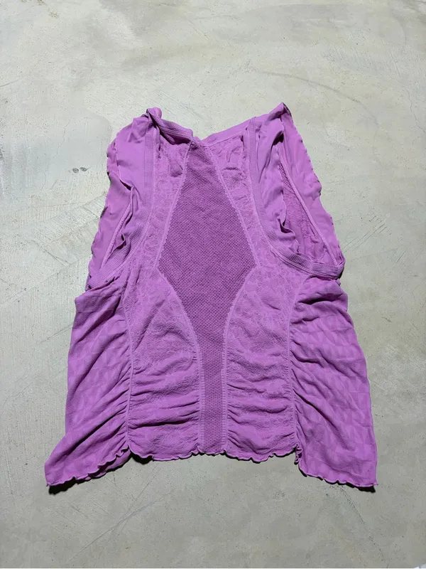 Free people FP movement purple tank top boho m/l - Image 5