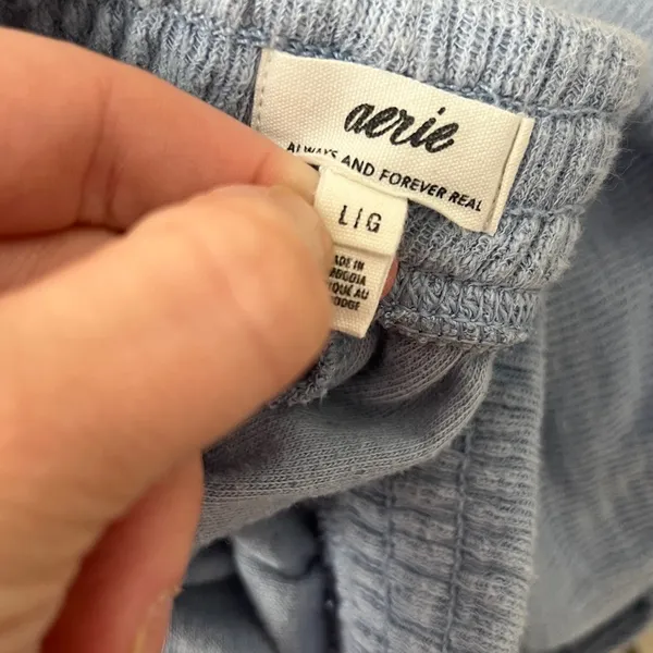 FINAL PRICE Aerie Soft Blue Athletic Shorts - Image 6