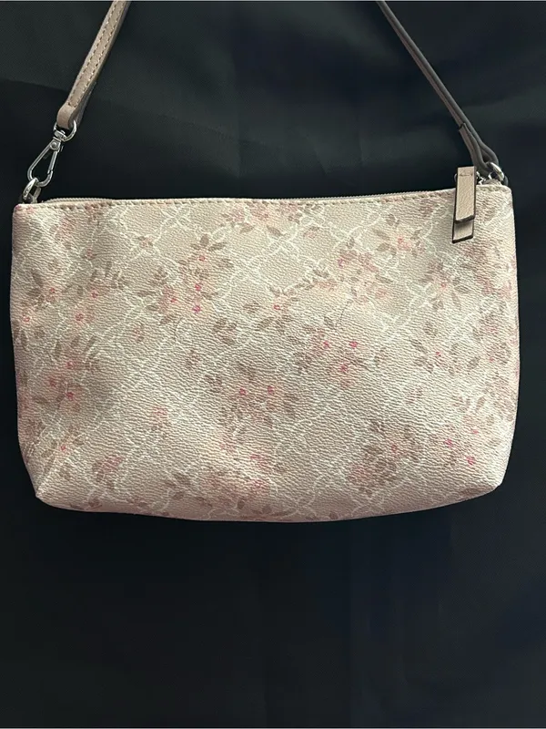 Nine West Blush Floral Shoulder Bag with Strap - Image 7