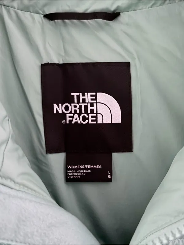 The North Face Womens Aconcagua 550 Down Vest Teal Size Large - Image 2