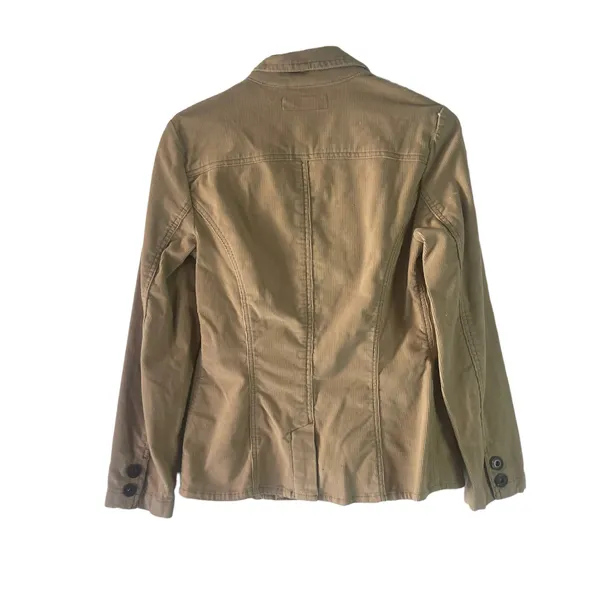 Levi's Levi Strauss Women's‎ Size Small Corduroy Tan Button Up Jacket - Image 5