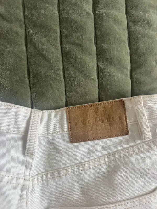 OneMile Jeans White Size 0 - Image 4