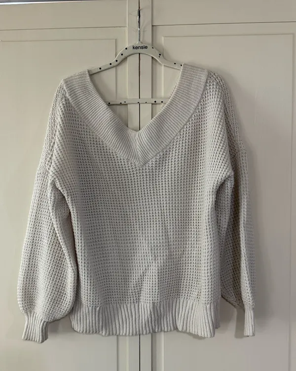 Zenana Off-The-Shoulder Sweater - Image 2